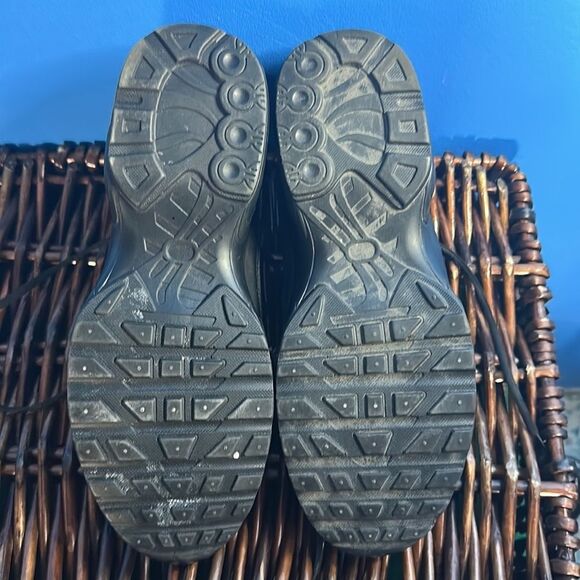 Men’s Black Blue Athletic Sneakers Size 9.5 | Unbranded Running Walking Shoes - Picture 4 of 4